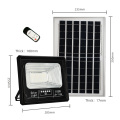 Niudi Ip65 Waterproof Outdoor Street 30w 50w 100w Reflector With Remote Control All In One Solar LED Yard Flood Light